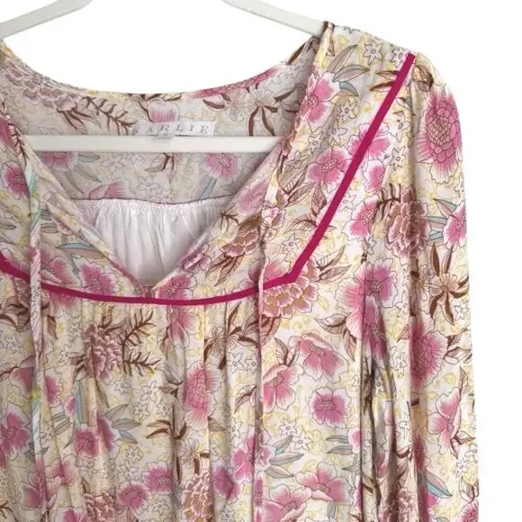 Karlie Long Sleeve Tiered Dress - Size Small - Picture 3 of 3